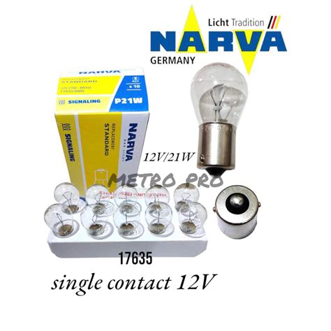 Narva Auto Bulb Small Medium V V Single Double Contact