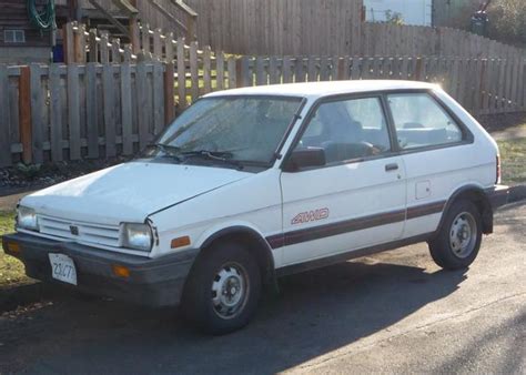 Subaru Justy Outstanding Cars