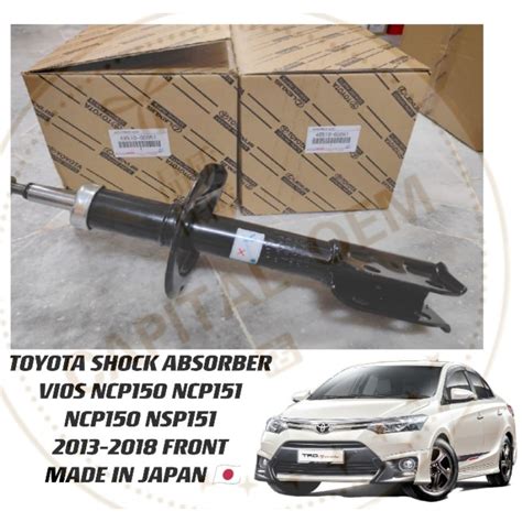 Original Toyota Vios Ncp Nsp Front Rear Absorber Set