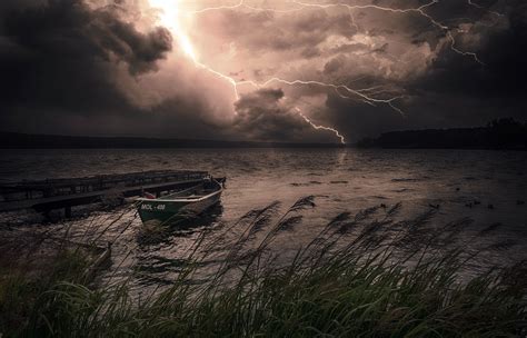 Hintergrundbilder : Sturm, Natur, Blitz, Himmel, dunkel 2048x1314 ...