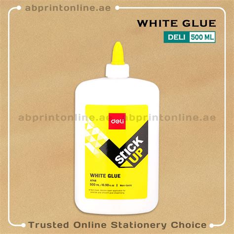 DELI WHITE GLUE 500ML | AB Print Online