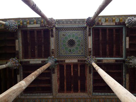 Bolo-Hauz mosque, Bukhara, Uzbekistan