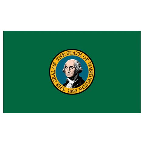Washington State Flag Wgn Flag And Decorating Co