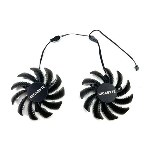 75мм 3PIN T128010SM GPU вентилятор, для GIGABYTE GeForce GTX 960 950 GV ...