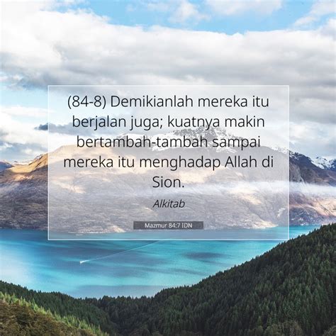 mazmur  arti ayat alkitab   demikianlah   berjalan