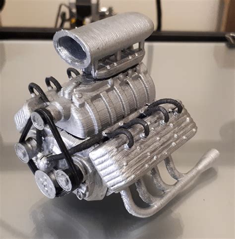 customizable  engine stl file  cults