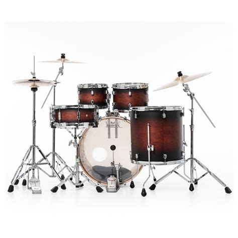 Pearl Decade Maple Am Fusion Mit Hardware Satin Brown Burst