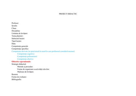 Proiect Didactic Modeldocx