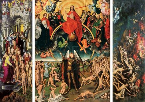 Hans Memling Das Jüngste Gericht Mitteltafel des Weltgerichts