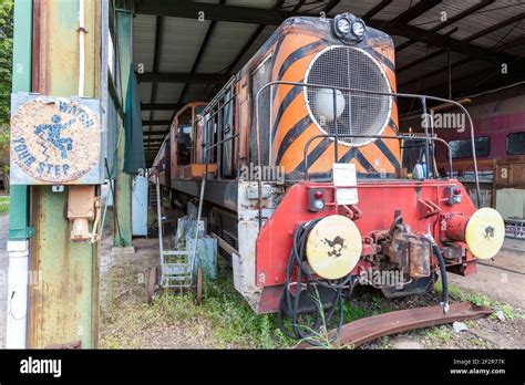 Old Locomotive Lachlan Valley Railway Museum Cowra Nsw Australia