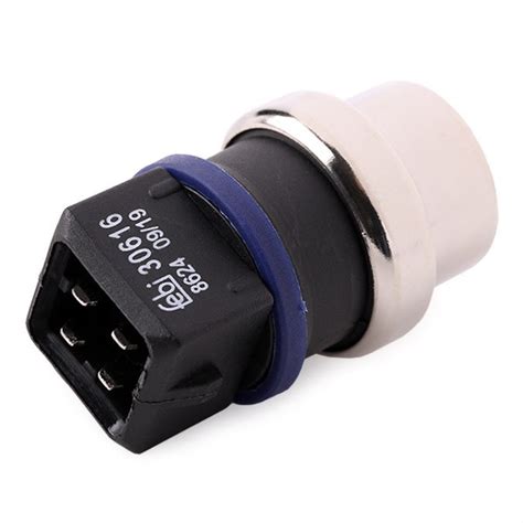 Sensor, coolant temperature FEBI BILSTEIN Blue, Black 30616 AUTODOC