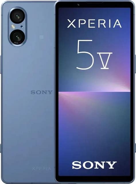 Смартфон sony xperia 5 v 8/256gb blue, 5g, 2sim, 48+12+12мп, 6.1", 5000 ...