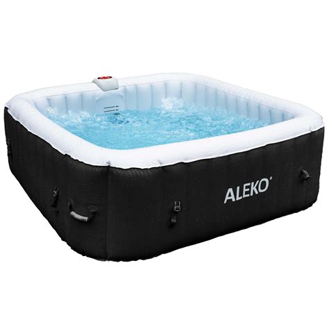 Aleko Person Jet Inflatable Hot Tub Reviews Wayfair