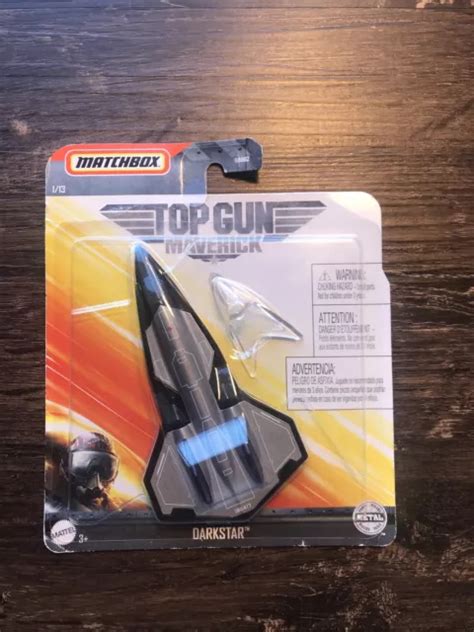 Matchbox Top Gun Maverick Darkstar Hypersonic Mach 10 Aircraft 2431 £
