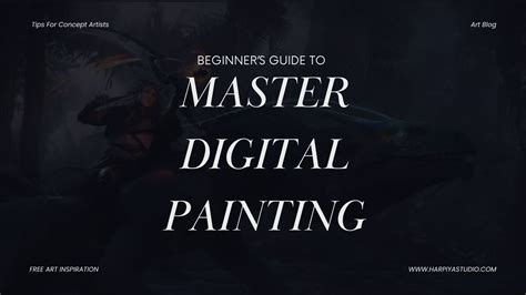 Beginners Guide To Digital Painting Essential Tools And Techniques
