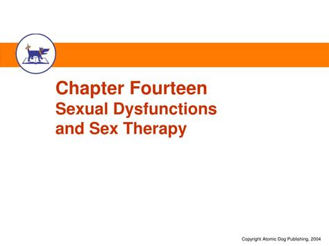 PPT Chapter Fourteen Sexual Dysfunctions And Sex Therapy PowerPoint Presentation ID 251130