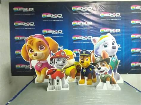 Figuras Coroplast Fiesta Paw Patrol Envío gratis