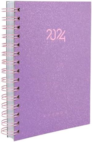 Agenda Plus Capa Dura Cores Spot Glitter Nude Amazon Br Papelaria E Escrit Rio