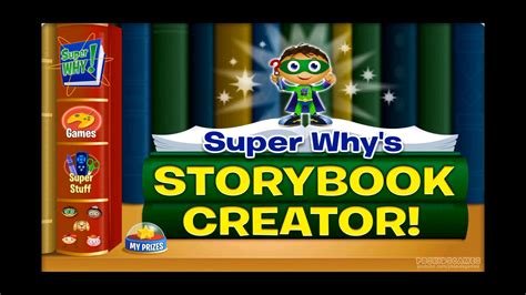 PBS Kids Superwhy Storybook Creator Song : r/nostalgia