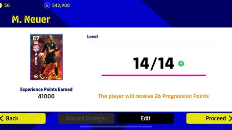 How To Train M Neuer To Max Level In Efootball Nominating