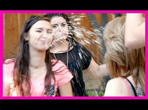 Lesbian Water SPIT Challenge YouTube