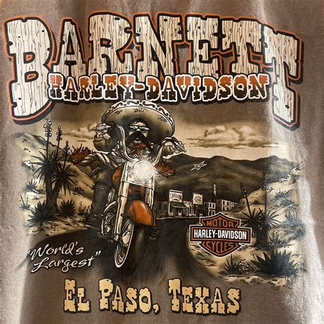 Harley Davidson Barnett El Paso Texas Tank Top Y K Gem