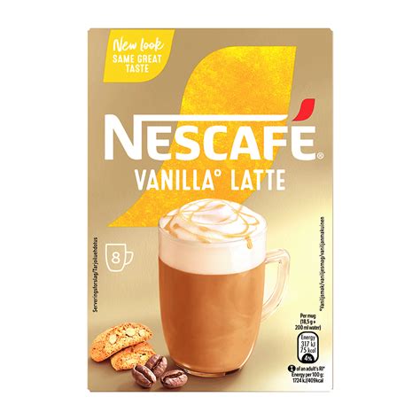 NESCAFÉ® Vanilla Latte kaffe portionsbreve | Nescafé Denmark