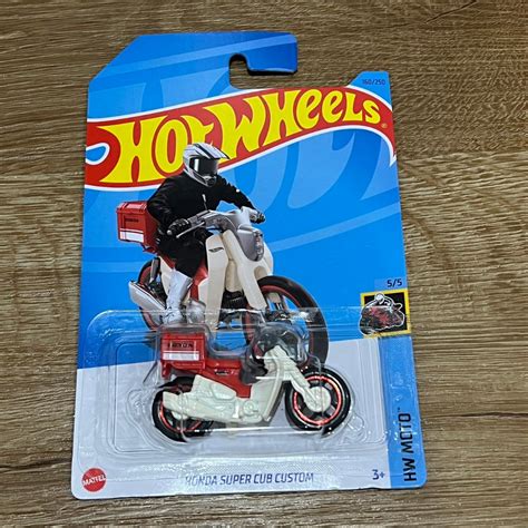 HOT WHEELS 風火輪 HONDA SUPER CUB CUSTOM 蝦皮購物