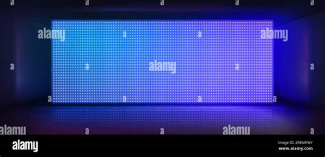 Led light screen concert or show background. Board wall stage with ...