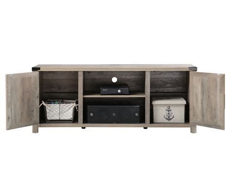 Buy Wampat Farmhouse Barn Door Wood Tv Stands For 65 Inch Flat Screen