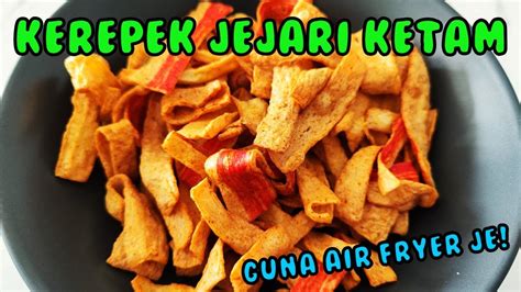 Kerepek Jejari Ketam Crispy Guna Air Fryer Je Youtube