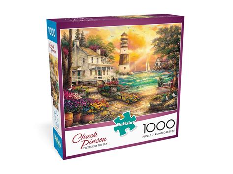 Buffalo Games Chuck Pinson Cottage By The Sea Piece Jigsaw Puzzle