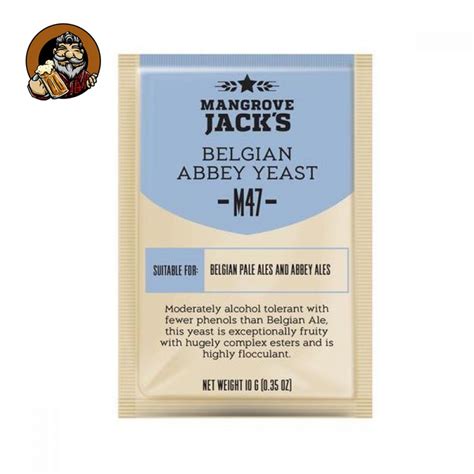 Дрожжи пивные Mangrove Jacks Belgian Abbey M47, 10 гр. купить в Минске ...