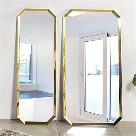 Artstation Octagonal Gold Full Body Mirror Resources