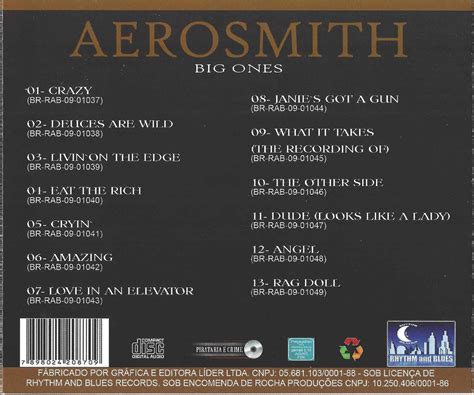 Cd Aerosmith Big Ones Original R 1995 Em Mercado Livre