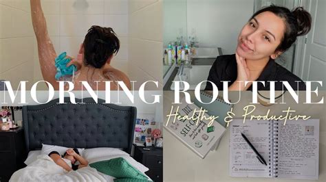 8am Productive Morning Routine 2021 Healthy Habits And Self Care Tips