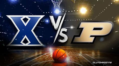 Xavier Vs Purdue Prediction Odds Pick How To Watch Men S College