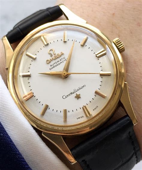 Vintage Omega Constellation Gold Watch Price At Bridget Pardo Blog