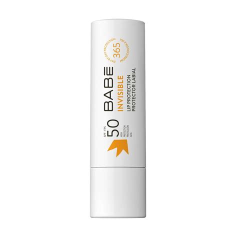 Ультразащитный невидимый бальзам стик для губ BABE Laboratorios Sun Protection Invisible Lip