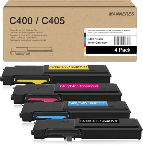 Amazon.com: VersaLink C400/C405 High Capacity Toner Cartridge (4 Pack ...