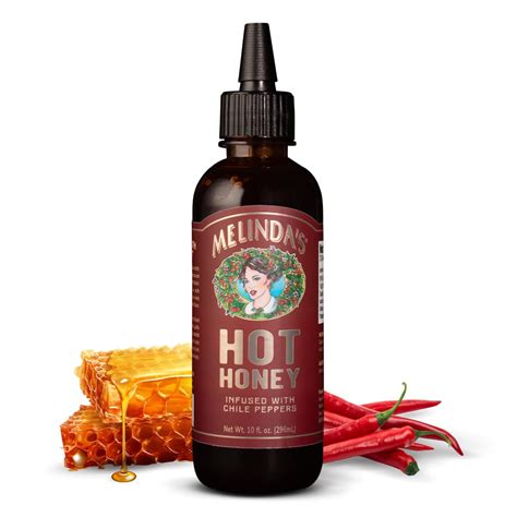 Amazon Melindas Hot Honey 10 Oz 1 Pack Spicy Honey Sauce Made With Fresh Peppers