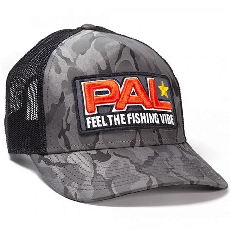 Бейсболка PAL Fell The Fishing Vibe, темно-серый - РыбачОК - Рыболовный ...