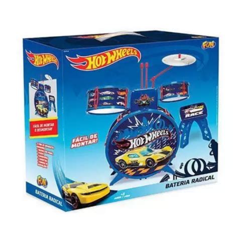 Bateria Infantil Radical Hot Wheels F Fun
