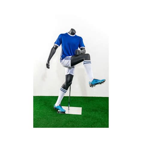 Adult Male Headless Soccer Player Fiberglass Matte Grey Etsy