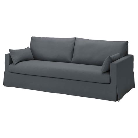 Чехол на 3-местный диван - HYLTARP IKEA/ ХУЛТАРП ИКЕА, серый за 69401 ...