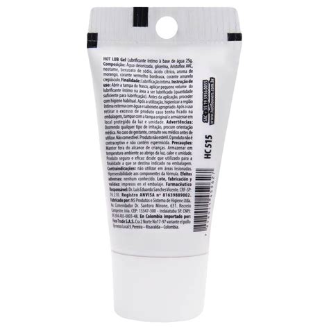 Hot Lub Gel Deslizante Beijável 25g Hot Flowers Gall