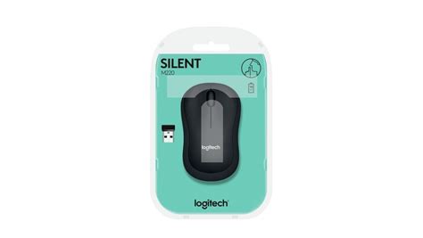 Mysz Logitech M220 Silent 910 004878 Optyczna 1000 DPI Kolor Czarny