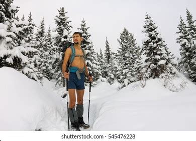 Thousand Naked Man In Snow Royalty Free Images Stock Photos Pictures Shutterstock