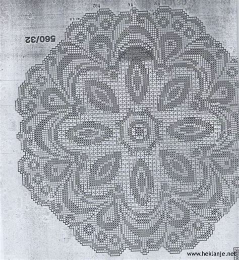 Pin By A K N Uygun On Yuvarlak Emalar Filet Crochet Crochet