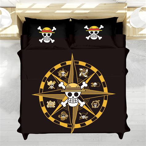 Straw Hat Grand Fleet One Piece Bedding Set | One Piece Mall